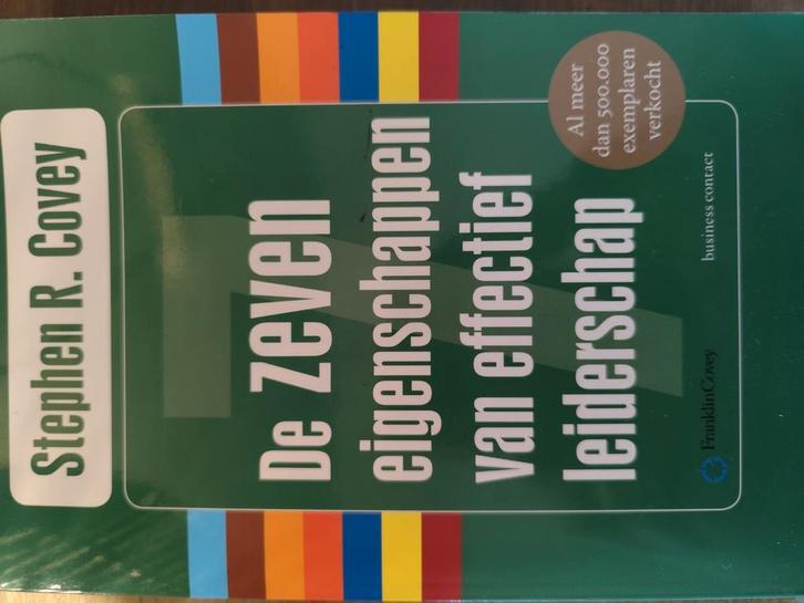 De zeven eigenschappen van effectief leiderschap, Boeken, Advies, Hulp en Training, Zo goed als nieuw, Ophalen of Verzenden