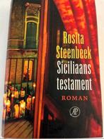 ROSITA STEENBEEK SICILIAANS TESTAMENT ROMAN, Boeken, Ophalen of Verzenden, Zo goed als nieuw, Rosita Steenbeek