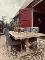 Eiken kloostertafel 2.70m x 1.10m, Huis en Inrichting, Tafels | Eettafels, Ophalen, 100 tot 150 cm, Eikenhout, 200 cm of meer