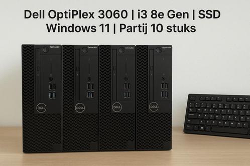 Dell OptiPlex 3060 | i3 8e Gen | SSD | Windows 11, Computers en Software, Desktop Pc's, Gebruikt, SSD, Ophalen