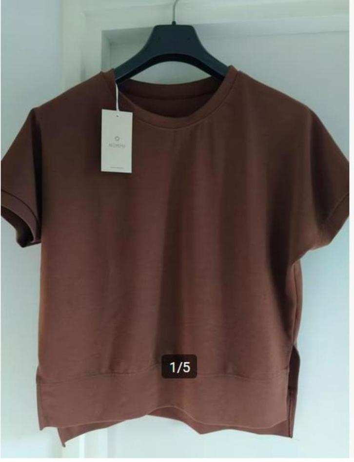 NIEUW!! Numph prachtige sweater VAN 80 VOOR 22,99 EURO!, Kleding | Dames, Truien en Vesten, Nieuw, Maat 42/44 (L), Bruin, Verzenden