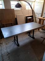 Industriële tafel te koop - Gispen - Ahrend, Huis en Inrichting, Tafels | Eettafels, Ophalen of Verzenden, Gebruikt, Rechthoekig