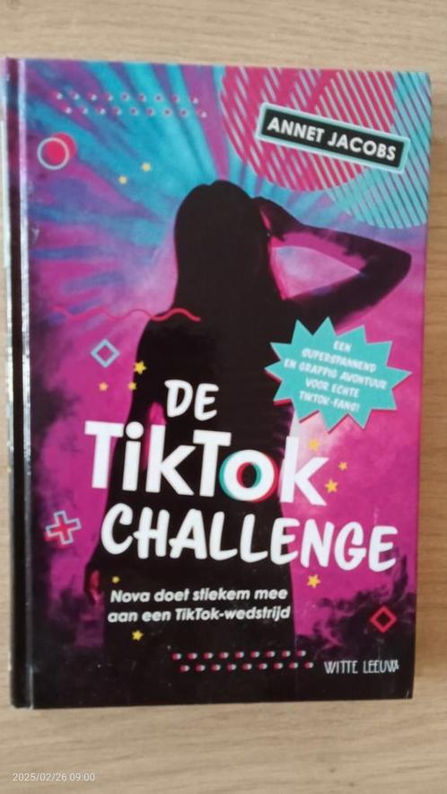 De TikTok Challenge boek, Boeken, Kinderboeken | Jeugd | 13 jaar en ouder, Zo goed als nieuw, Ophalen