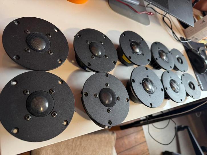 Seas tweeters, Audio, Tv en Foto, Luidsprekers, Gebruikt, Overige typen, Minder dan 60 watt, Overige merken, Ophalen of Verzenden