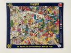 ZGAN puzzel 108 Jan van Haasteren Margriet Winter Fair 100%, Ophalen of Verzenden, Minder dan 500 stukjes, Zo goed als nieuw, Legpuzzel