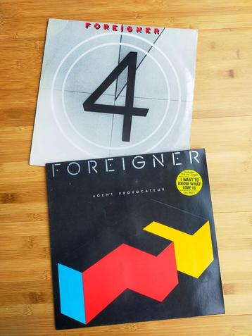 Foreigner - 2 lp's beschikbaar voor biedingen