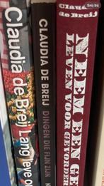 Claudia de Breij Boeken, Ophalen of Verzenden, Gelezen, Nederland