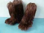 Vintage geitenharen laarzen maat 44 Yeti laarzen, Bruin, Boots, Ophalen of Verzenden, Gedragen