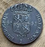 nette 50 stuivers Napoleon 1808, Postzegels en Munten, Munten | Nederland, Ophalen, Vóór koninkrijk, Zilver, Overige waardes