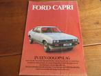 Instructieboek Ford Capri, Capri 2.3 V6 11-1982, Ophalen of Verzenden