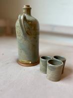 Keramische karaf met glaasjes, Antiek en Kunst, Antiek | Keramiek en Aardewerk, Ophalen