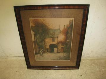 Ets van Alfred van Neste (1879-1969), 76x90 beschikbaar voor biedingen