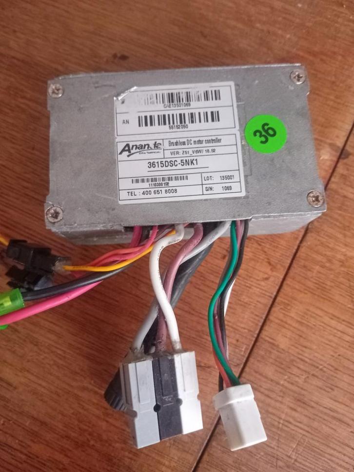 36v Ananda controller geschikt voor E-motion batavus fiets, Fietsen en Brommers, Fietsonderdelen, Gebruikt, Algemeen, Ophalen of Verzenden