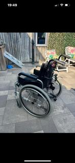 Inklapbare rolstoel, Ophalen, Inklapbaar, Gebruikt, Duwrolstoel