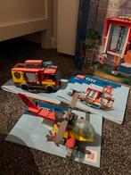 Lego City Brandweerkazerne 60320 - Compleet!, Kinderen en Baby's, Speelgoed | Duplo en Lego, Ophalen of Verzenden, Zo goed als nieuw