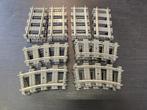 Lego 9v rails  15krom 16recht, Ophalen of Verzenden