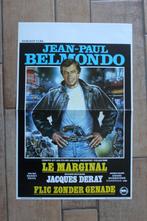 filmaffiche Jean-Paul Belmondo le marginal filmposter, Ophalen of Verzenden, A1 t/m A3, Zo goed als nieuw, Rechthoekig Staand