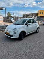 Fiat 500 1.2 lounge / glazen dak!, Auto's, Stof, Wit, Handgeschakeld, Grijs