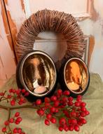 Waxinelichthouder ei vorm NIEUW, Huis en Inrichting, Woonaccessoires | Kandelaars en Kaarsen, Ophalen, Overige materialen, Zwart