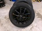 wielset  lm velgen en all season banden  nissan / renault, Ophalen, 215 mm, 16 inch, Banden en Velgen
