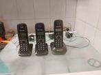 Panasonic Draadloze Telefoons - 3 Handsets, Ophalen of Verzenden, Gebruikt, 3 handsets