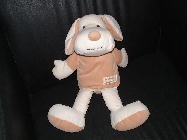 TIAMO HOND VELOURS WIT MET BEIGE LIJFJE NEUSJE BINNENKANT, Ophalen of Verzenden, Nieuw, Overige typen