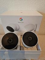 Google Nest Cam Outdoor (2) + Nest Hub 2e generatie, Ophalen of Verzenden, Zo goed als nieuw, Buitencamera
