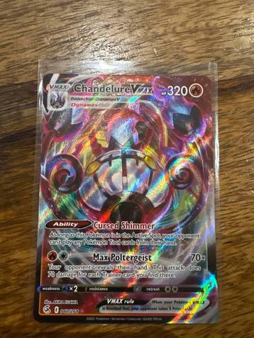 Chandelure VMAX - fusion strike - Foil beschikbaar voor biedingen