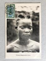 Femme Moganzulu (Ucle) Belgische Congo, Verzamelen, Ansichtkaarten | Buitenland, Gelopen, Ophalen of Verzenden, Buiten Europa