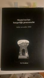 Sleutel tot het burgerlijk procesrecht, Ophalen of Verzenden, Zo goed als nieuw