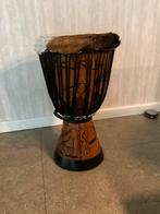 Verkoop deze prachtige Djembe - opbrengst voor KWF, Muziek en Instrumenten, Percussie, Ophalen, Gebruikt, Trommel