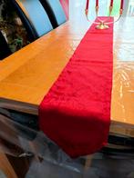 KEEST TAFELKLEED KLEED LOPER ROOD KERSTMIS FEESTDAGEN, Ophalen of Verzenden, Nieuw, Rechthoek, Binnen