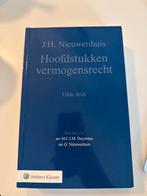 Hoofdstukken vermogensrecht - J.H. Nieuwenhuis, Boeken, Ophalen of Verzenden, Alpha, Gelezen, HBO