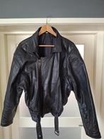 leer kort jasje, Kleding | Heren, Zwart, Overige maten, Gedragen, Ophalen