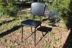 Brocante - Fijne Vintage stoel!, Huis en Inrichting, Stoelen, Ophalen, Gebruikt, Zwart, Vintage
