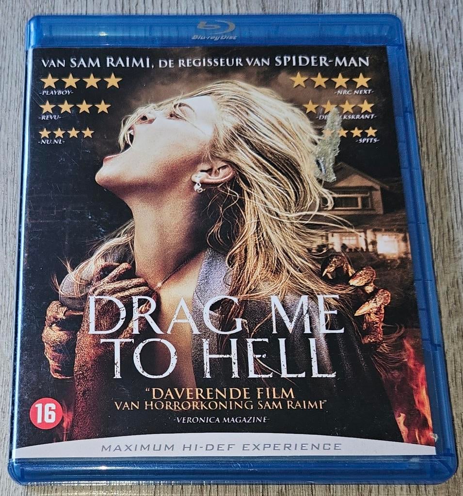 Drag Me to Hell - Blu-ray (Horrorfilm van Sam Raimi), Cd's en Dvd's, Dvd's | Horror, Vanaf 16 jaar, Ophalen of Verzenden, Zo goed als nieuw