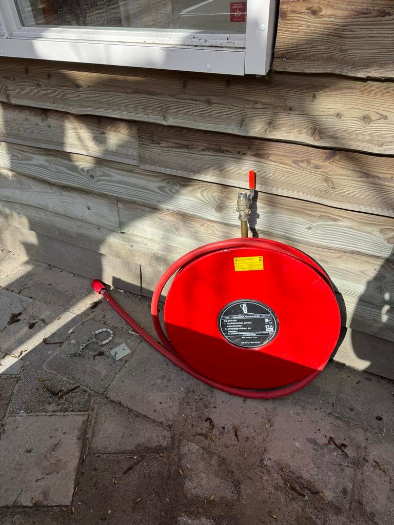 Brandslanghaspel - Complete brandbeveiliging, Ophalen, Zo goed als nieuw, Compleet systeem, Overige soorten