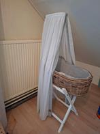 Mooie Babypark mozes wieg met hemeltje, Kinderen en Baby's, Babywiegjes en Ledikanten, Ophalen of Verzenden, Zo goed als nieuw