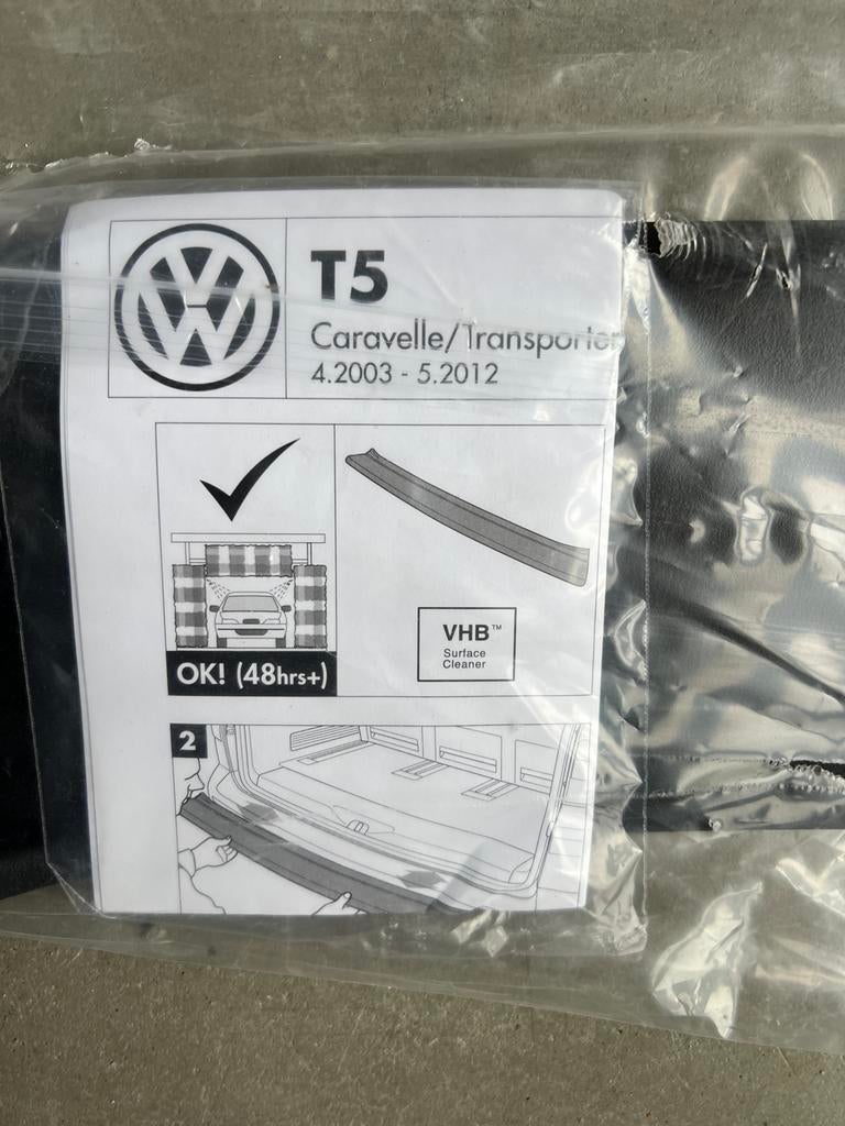 Bumper beschermer VW Multivan/Caravelle T5 (2003-2012), Ophalen, Volkswagen, Nieuw, Achter