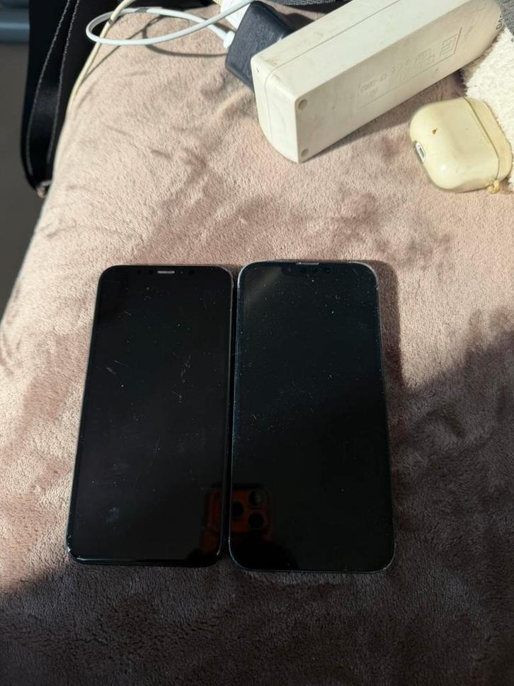 Iphone 13 128gb/iphone x 256gb, Telecommunicatie, Mobiele telefoons | Apple iPhone, Gebruikt, 128 GB, Zonder abonnement, iPhone 13