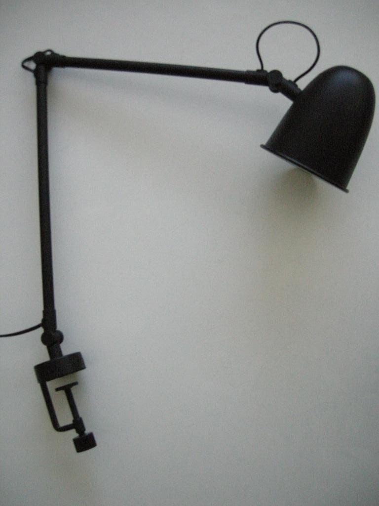 Bureaulamp met klem Skurup Ikea - zeer nette staat, Huis en Inrichting, Ophalen, 50 tot 75 cm, Zo goed als nieuw, Metaal