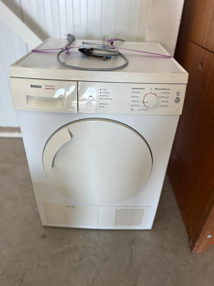 Bosch Maxx 6 Sensitive droger - Nog werkend, Witgoed en Apparatuur, Wasdrogers, Gebruikt, Condens, Voorlader, Ophalen