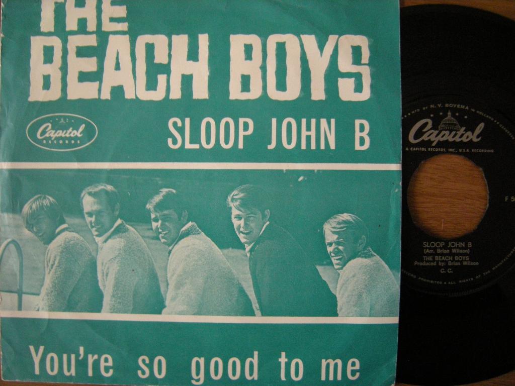 The Beach Boys (Sloop John B), Cd's en Dvd's, Vinyl Singles, Gebruikt, 7 inch, Single, Ophalen of Verzenden