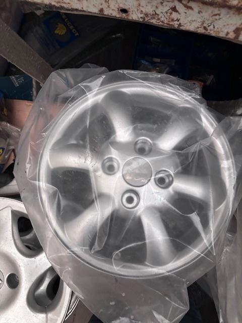 Peugeot 206 velgen set nieuw!, Auto-onderdelen, Klein materiaal, Oldtimer onderdelen, Peugeot, Nieuw, Ophalen