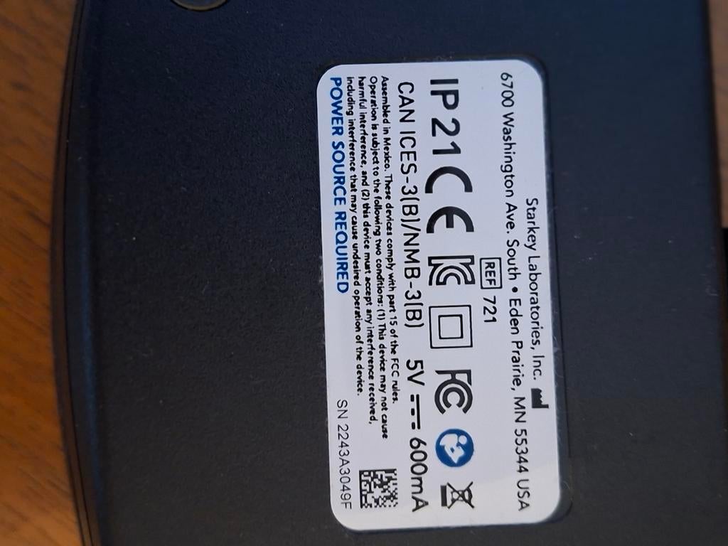 Starkey Premium Charger gehoorapparaat, Diversen, Verpleegmiddelen, Ophalen of Verzenden