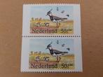 Nederland - Weide Vogels - Kievit - Zijden Ongetand - PF, Ophalen of Verzenden