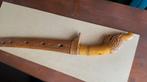 Klewang Golok  Indonesië Foedraal en kop hout .Ophalen, Antiek en Kunst, Ophalen