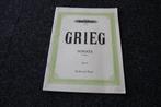 Grieg Sonata F Major. Editon Peters No 1340, Gebruikt, Klassiek, Ophalen of Verzenden, Artiest of Componist