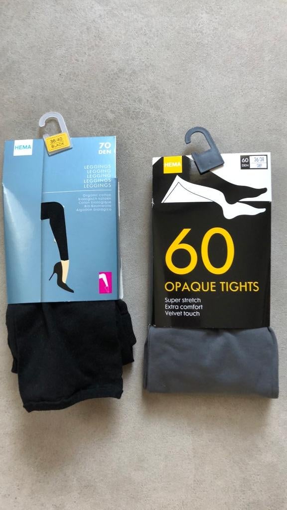 Panty en leggins NIEUW!, Kleding | Dames, Ophalen of Verzenden, Nieuw, Zwart, Panty