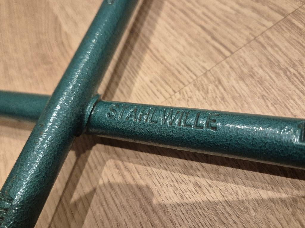 Stahlwille 37 kruissleutel auto hamerslag groen, Auto diversen, Ophalen of Verzenden, Zo goed als nieuw